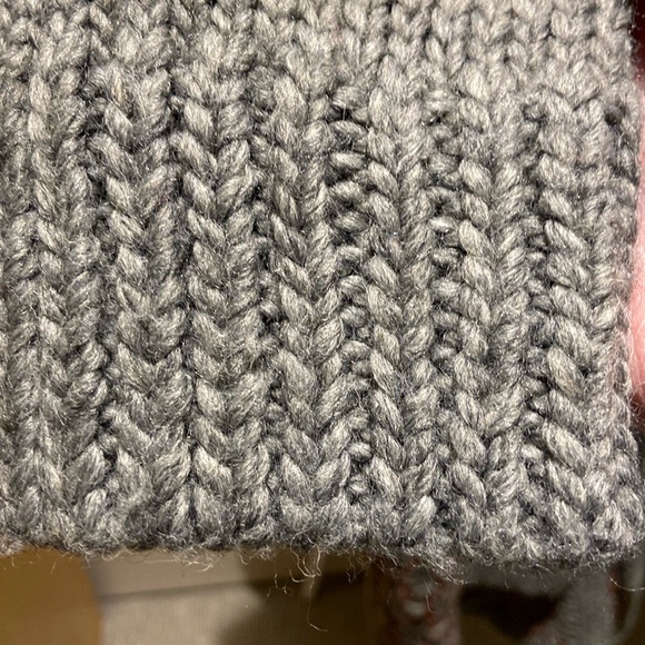 Anthropologie Moth gray longline open cardigan sweater size medium - Picture 5 of 11